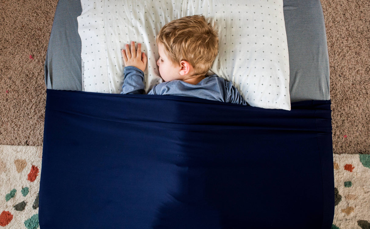 Harkla - Twin Compression Sheet - Navy