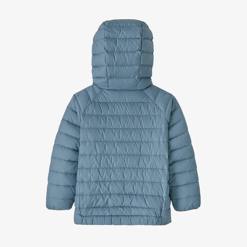 Baby Reversible Down Hoody in Oat White by Patagonia