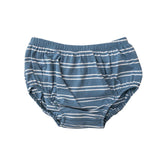 Angel Dear - Ruffle Dress & Diaper Cover - Seashore Stripe