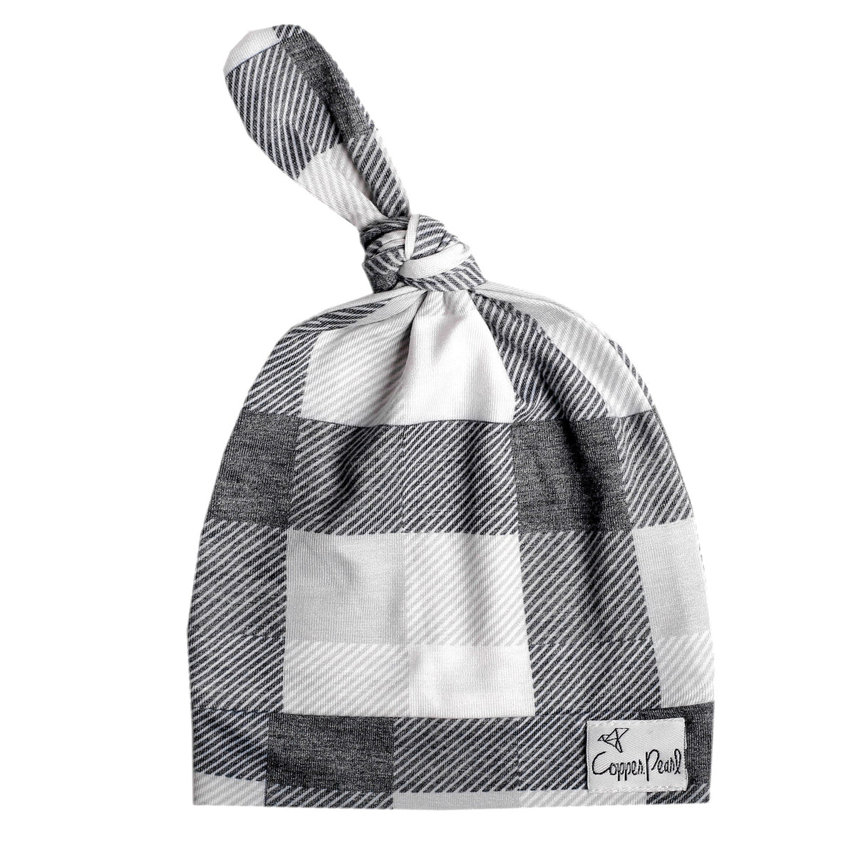 Top Knot Hat in Hudson by Copper Pearl