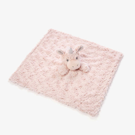Pink Unicorn Baby Security Blanket by Elegant Baby