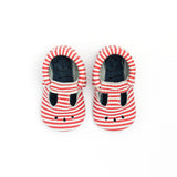 Mary Jane in Red and White Stripes by Freshly Picked