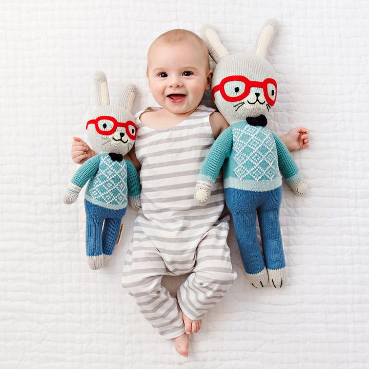 Benedict The Bunny in Little 13" by cuddle + kind
