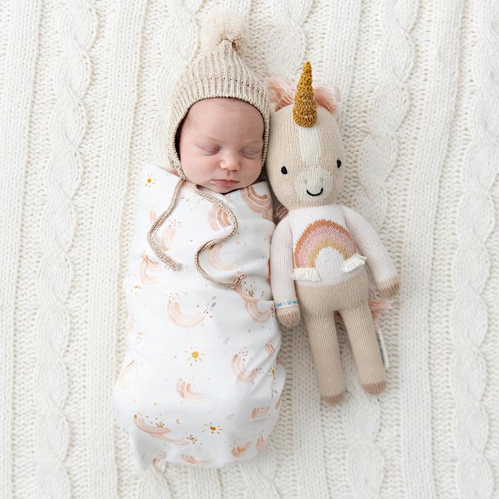 Zara The Unicorn in Little 13" by cuddle + kind