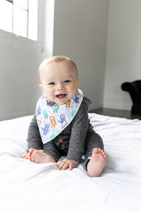 Baby Bandana Bibs in Max by Copper Pearl