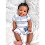 Sweetie Soother™ Pacifier Set in Deep Sea & Denim by Itzy Ritzy