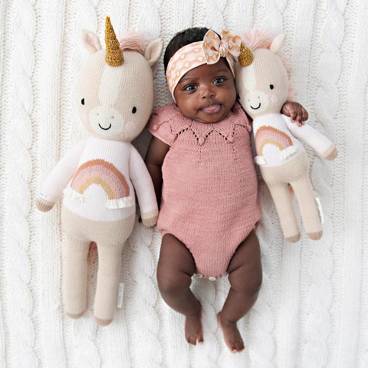 Zara The Unicorn in Little 13" by cuddle + kind