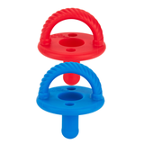 Sweetie Soother™ Pacifier Set in Hero Red & Hero Blue by Itzy Ritzy