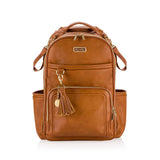 Cognac Boss Plus™ Backpack Diaper Bag by Itzy Ritzy