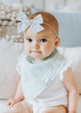 Baby Bandana Bibs in Enchanted by Copper Pearl