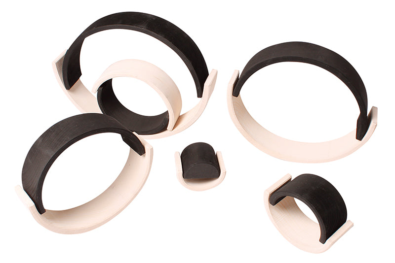 12 Piece Tunnel in Monochrome by Grimm's