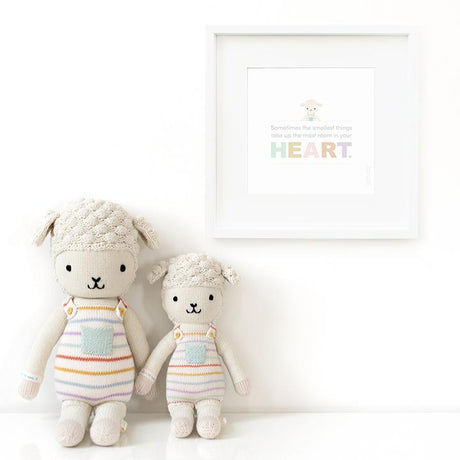 Avery The Lamb in Regular 20" by cuddle + kind