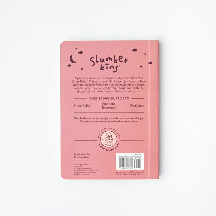 Alpaca Will Be There Board Book by Slumberkins