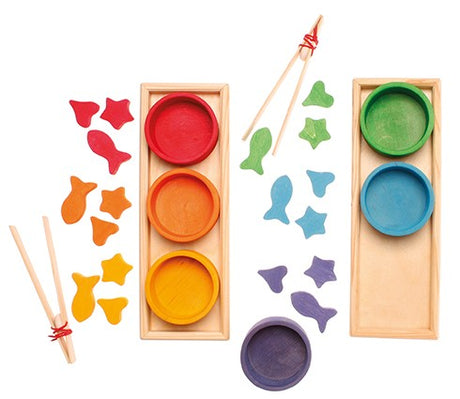 Sorting Game Rainbow Bowls by Grimm's