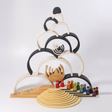 12 Piece Tunnel in Monochrome by Grimm's