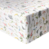 Premium Knit Fitted Crib Sheet Aspen by Copper Pearl