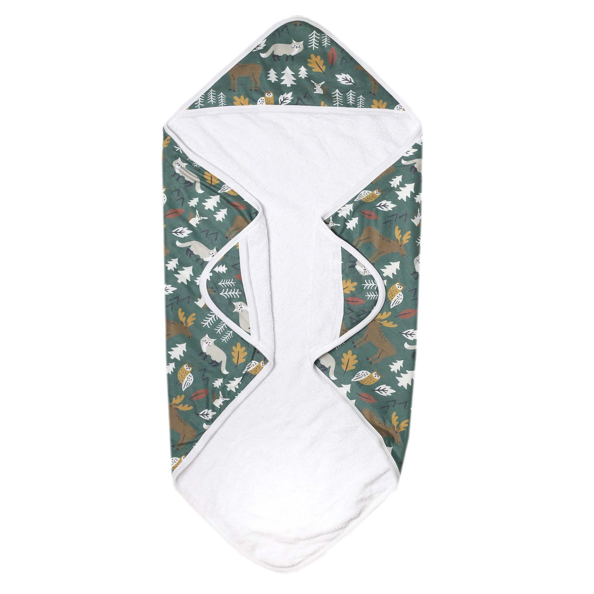 Premium Knit Hooded Towel in Atwood by Copper Pearl