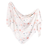 Knit Swaddle Blanket in Bayside by Copper Pearl