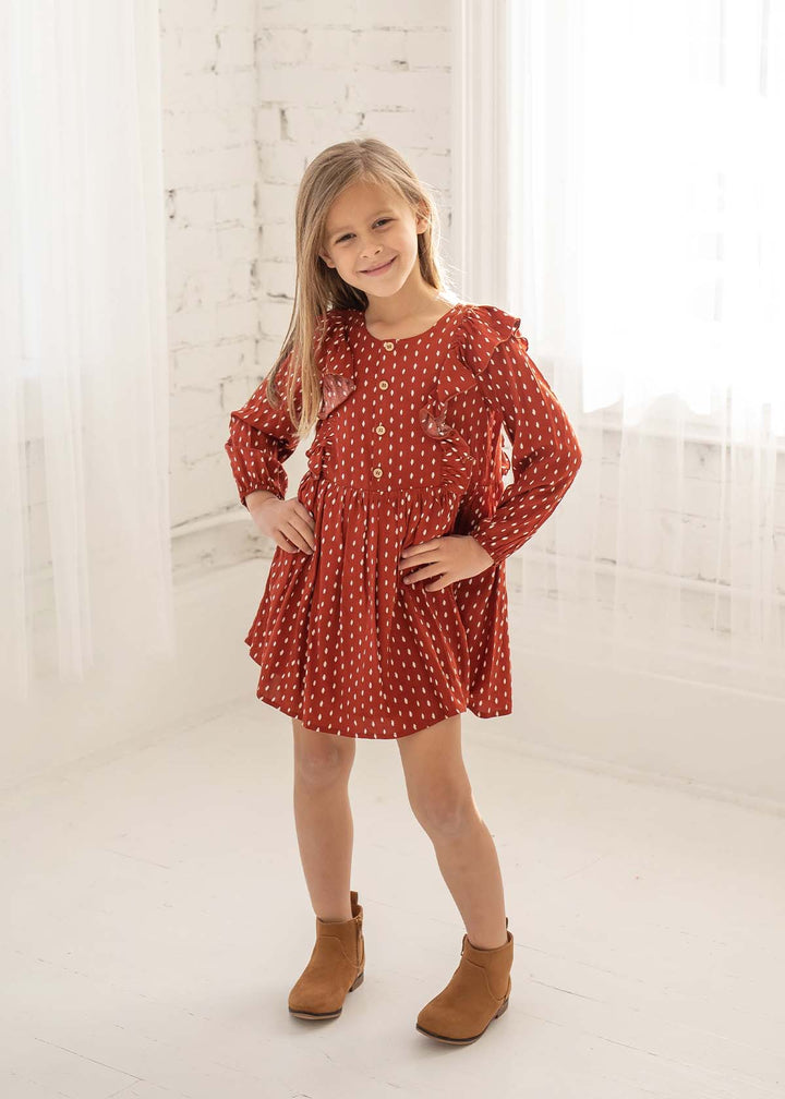 Woodland Rayon Dress by Mabel + Honey