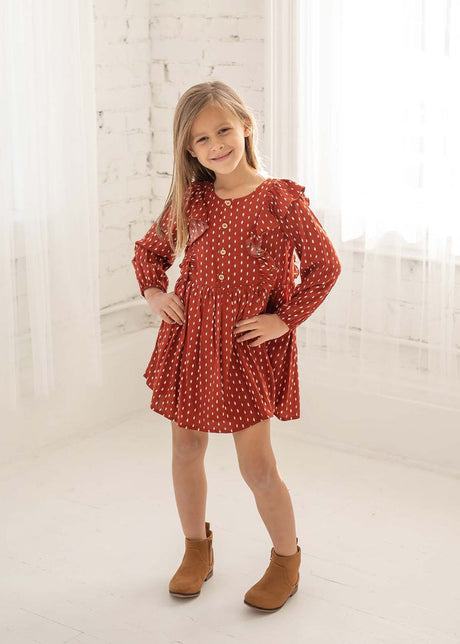 Woodland Rayon Dress by Mabel + Honey