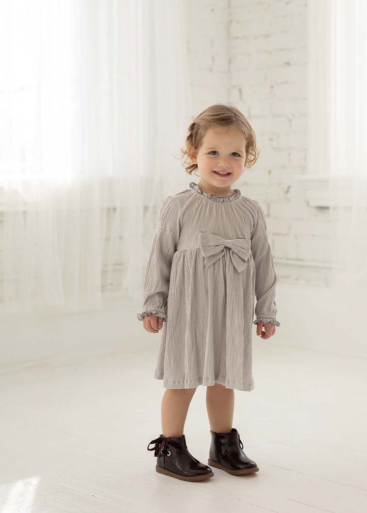 Remy Bow Woven Dress by Mabel + Honey