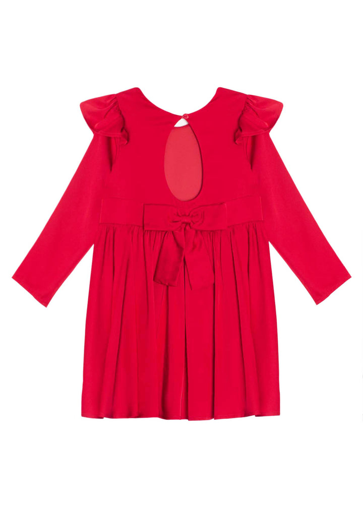 Sweet Scarlett Charmeuse Dress by Isobella & Chloe