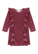 Sugar Plum Velvet Dress by Mabel + Honey