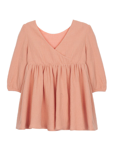 Bashful Woven Dress by Mabel + Honey