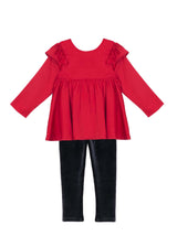 Sweet Scarlett Charmeuse 2 Piece Set by Isobella & Chloe