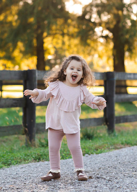 Heather Knit 2 pc Set by Mabel + Honey