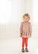 Pumpkin Pie Rayon & Knit 2 Piece Set by Mabel + Honey