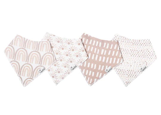 Baby Bandana Bibs in Bliss by Copper Pearl