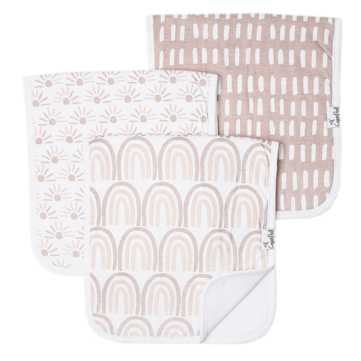 Premium Burp Cloths in Bliss by Copper Pearl