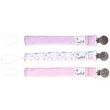 Binky Clip Set in  Bloom by Copper Pearl
