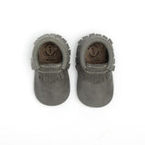 Mini Sole City Moccasins in Blue Spruce by Freshly Picked