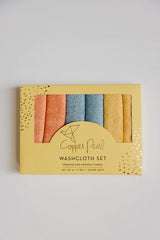Ultra Soft Washcloths 6 pk in Piper by Copper Pearl