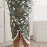 Premium Knit Hooded Towel in Atwood by Copper Pearl