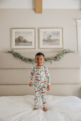 Long Sleeve 2 Piece Pajama in Griswold by Copper Pearl