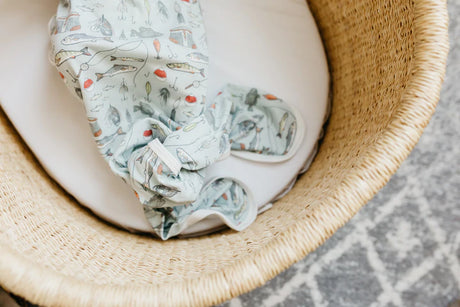 Newborn Knotted Gown Trout  by Copper Pearl