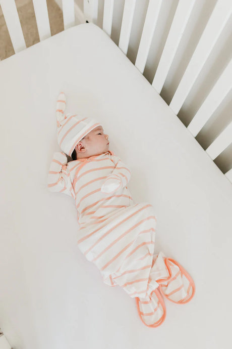 Top Knot Hat in Lainey by Copper Pearl