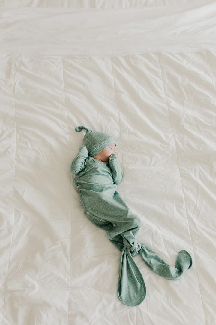 Newborn Knotted Gown Emerson by Copper Pearl