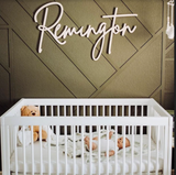 Sugar + Maple Custom Personalized Wood Name Sign