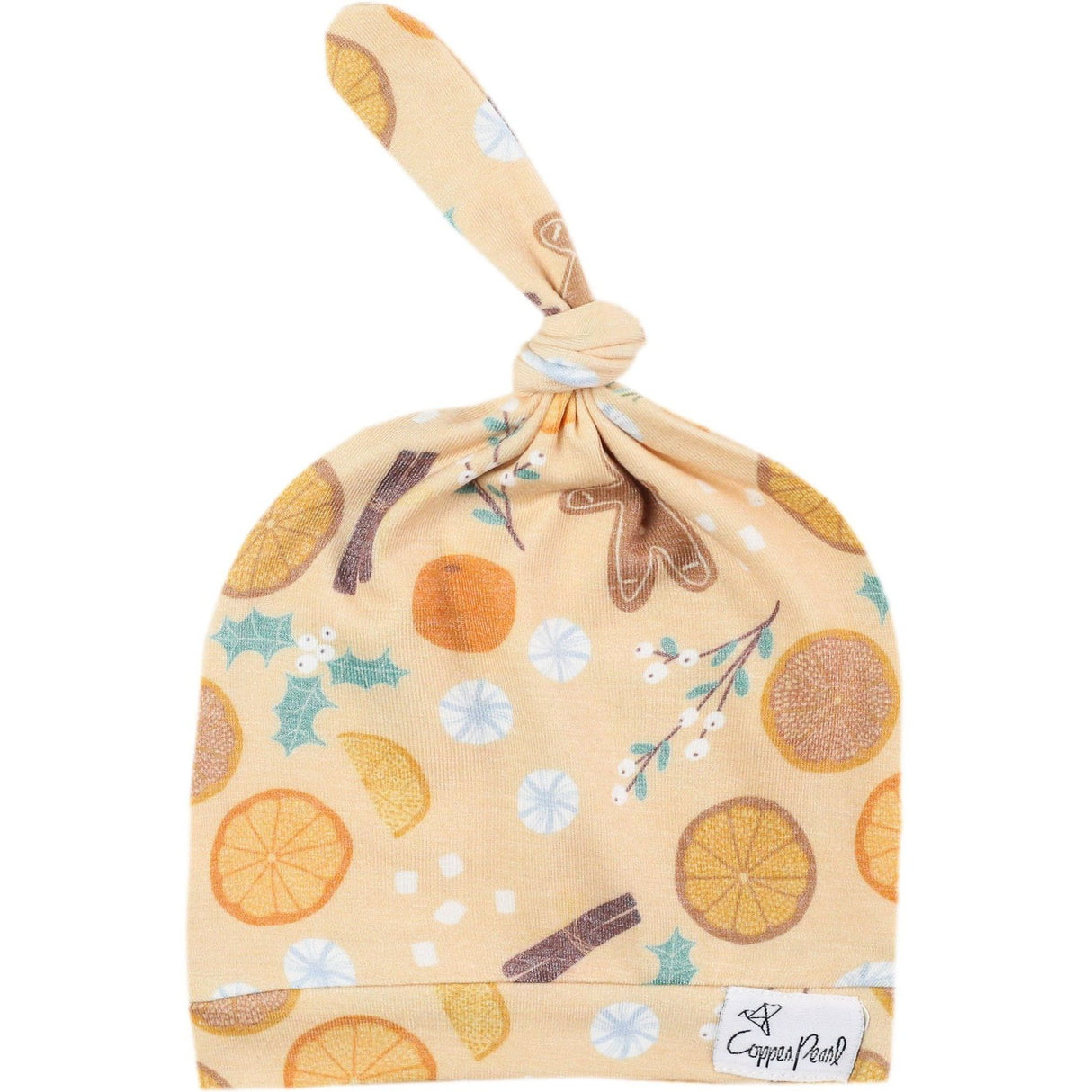 Top Knot Hat | Cider Copper Pearl