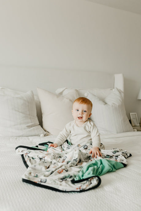 Three-Layer Quilt in Jo by Copper Pearl