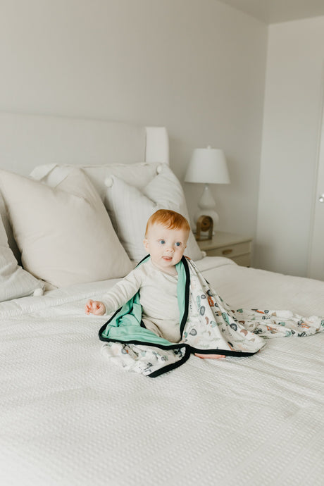 Three-Layer Quilt in Jo by Copper Pearl