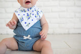 Baby Bandana Bibs in Georgia Set by Copper Pearl