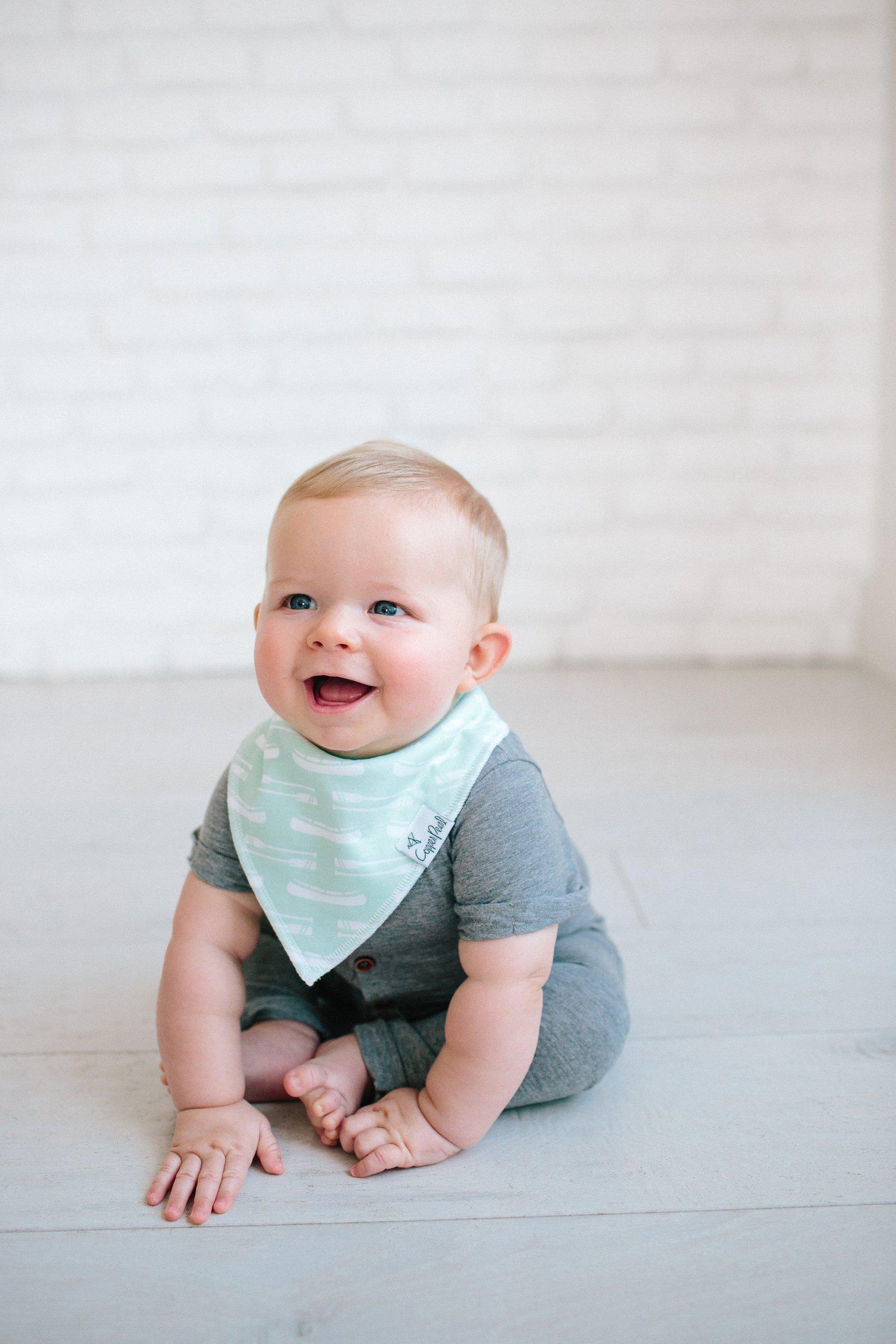 Baby Bandana Bibs in Scout Set by Copper Pearl
