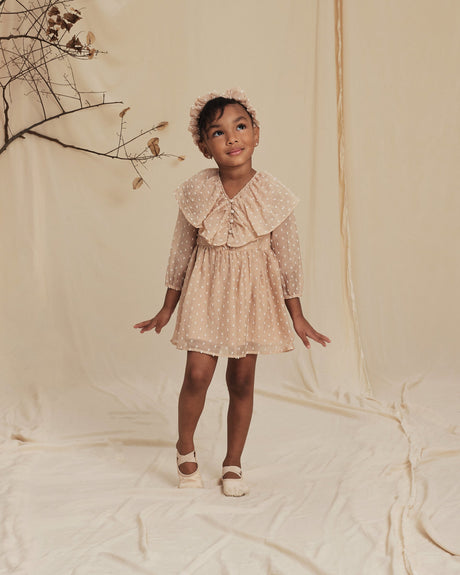 Claudette Dress in Apricot by Noralee