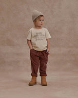 Basic Tee in Merry by Rylee + Cru