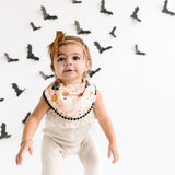 Fashion Trimmed Bib Set in Casper by Copper Pearl